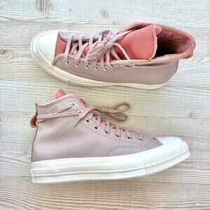Converse‎ Chuck 70 Counter Climate Leather High Sneakers | Stone Mauve M 7 W 9